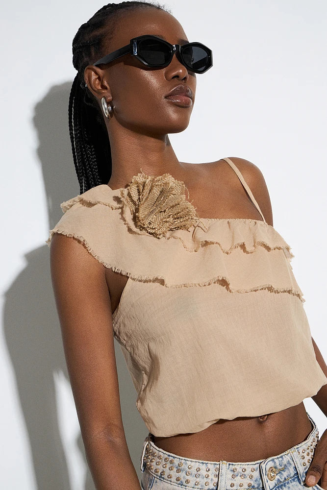 TOP FLEUR PAILLE 210063 By BSB