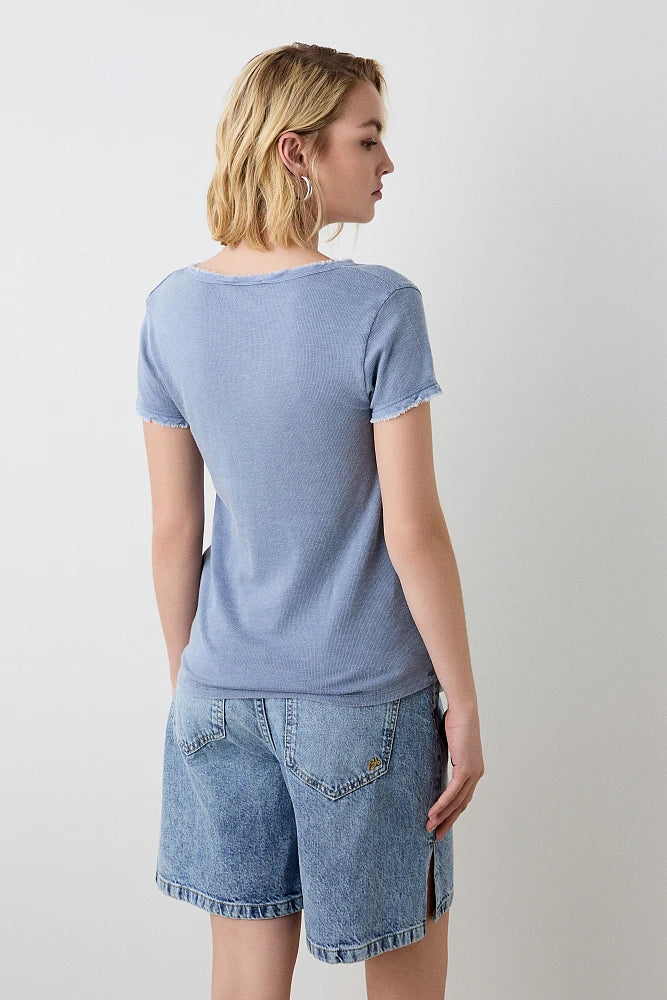 TEE SHIRT COL V 210128 By BSB