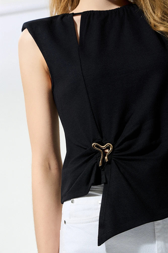 T SHIRT EPAULETTE 210059P By BSB
