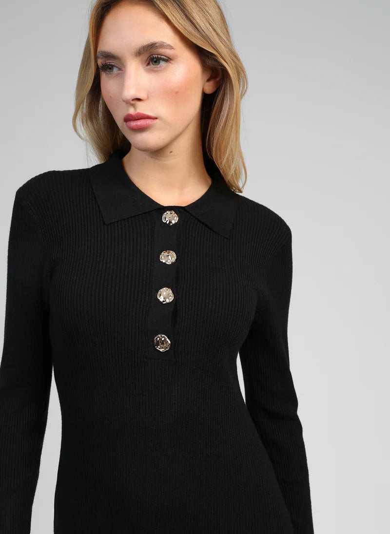 ROBE LONGUE COL NABOLO By ANGE