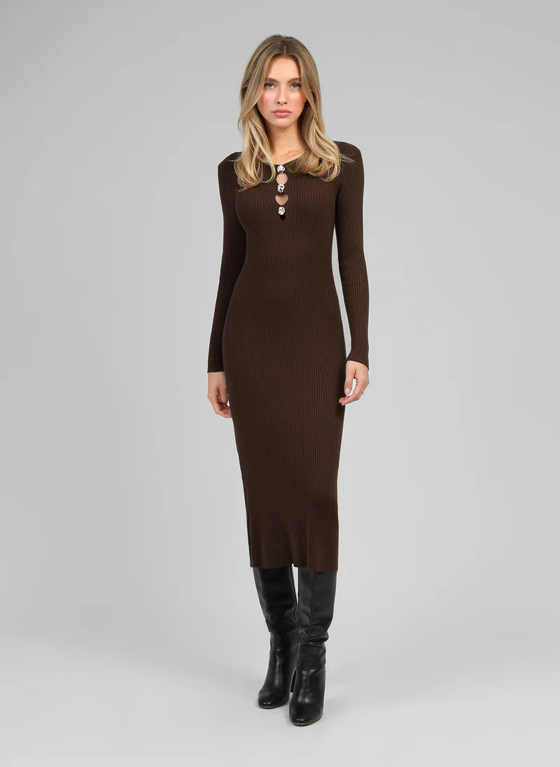 ROBE LONGUE BOUTONS NADIARO By ANGE