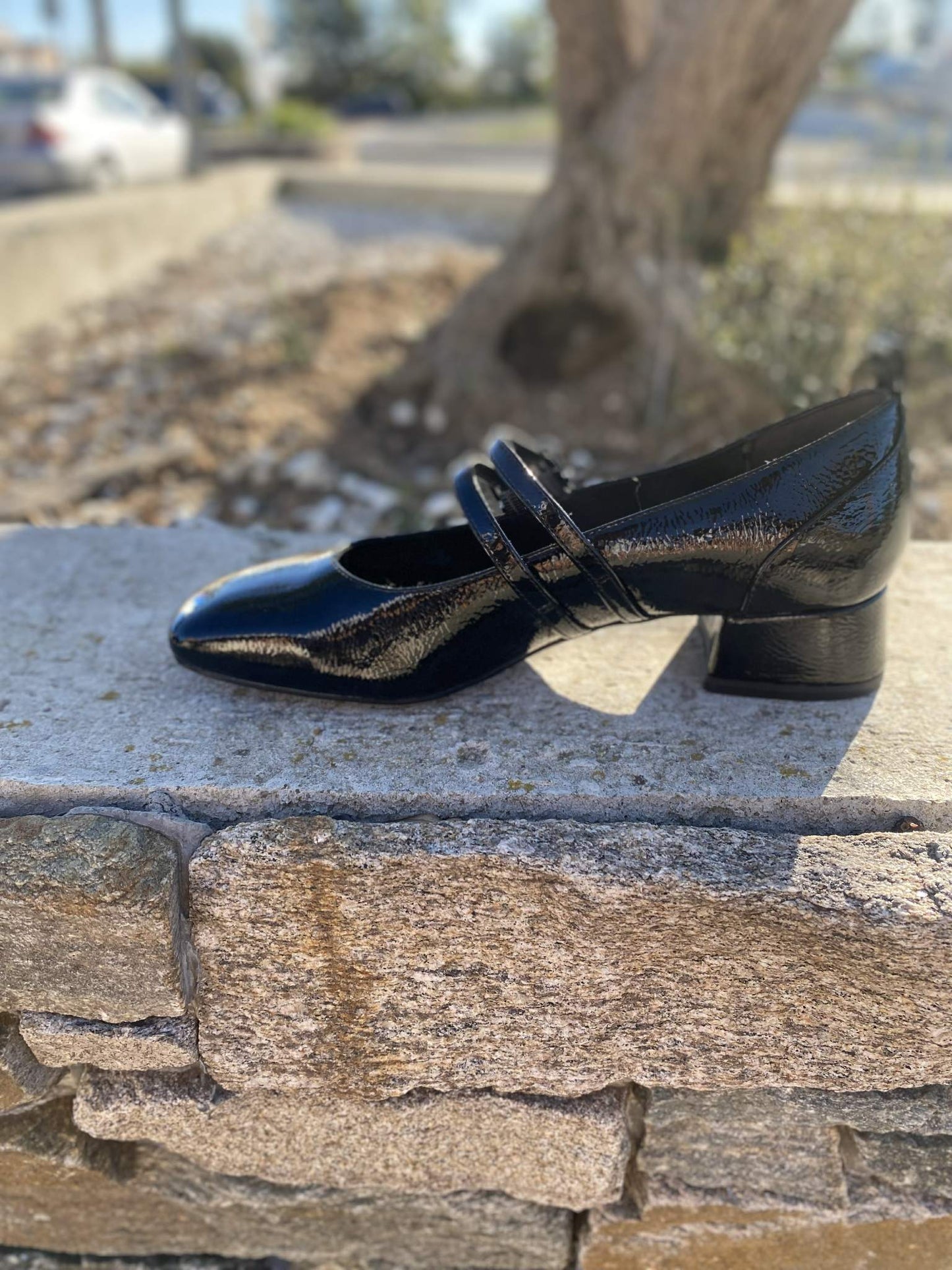 BALLERINE TALON CARRE 22318 By TAMARIS