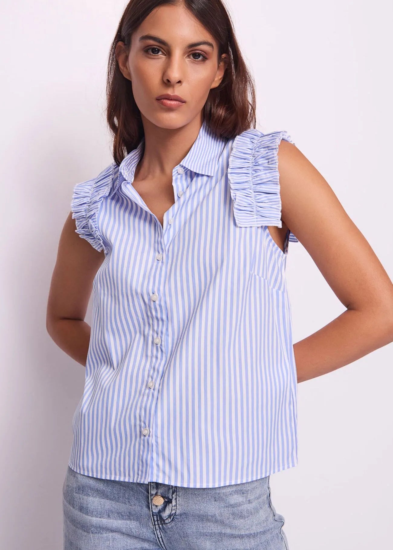 CHEMISE RAYURE BD45003 By GAUDI