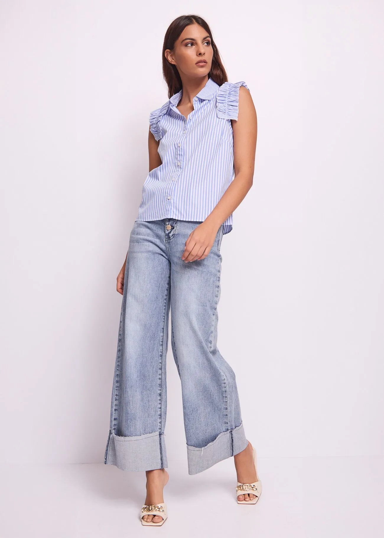 CHEMISE RAYURE BD45003 By GAUDI