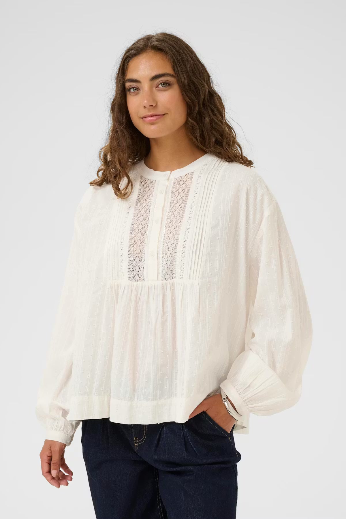 BLOUSE DENTEL COL BA 2666 By CULTURE