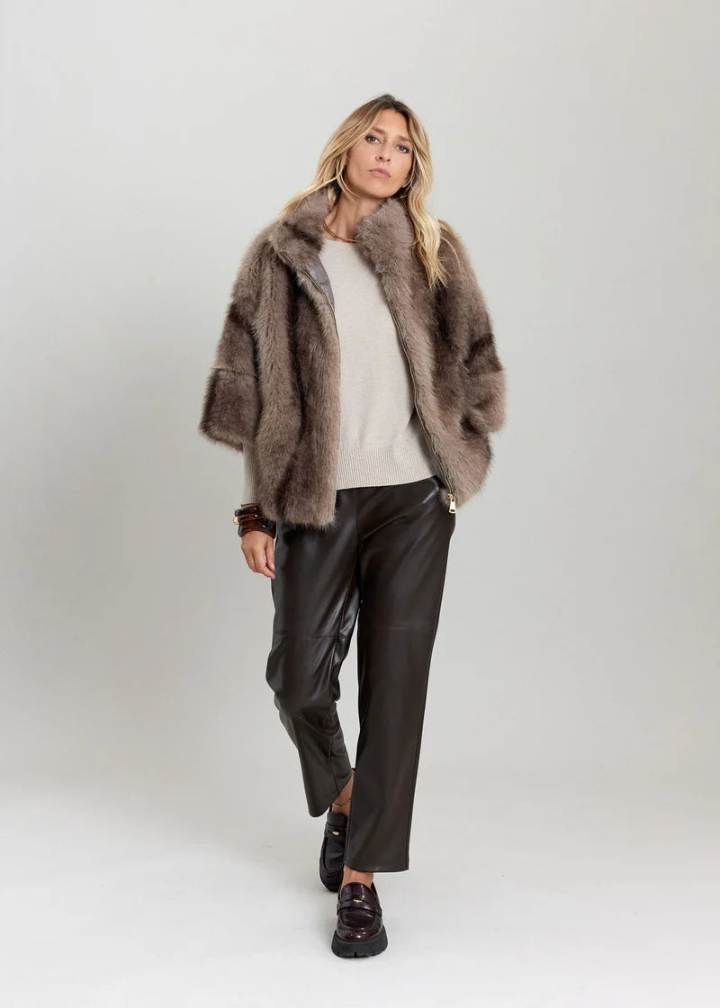 VESTE FOURRURE S/MANCHE DOVA By LAUREN VIDAL