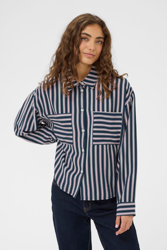 CHEMISE M/LONGUE RAYEE 2749 By CULTURE