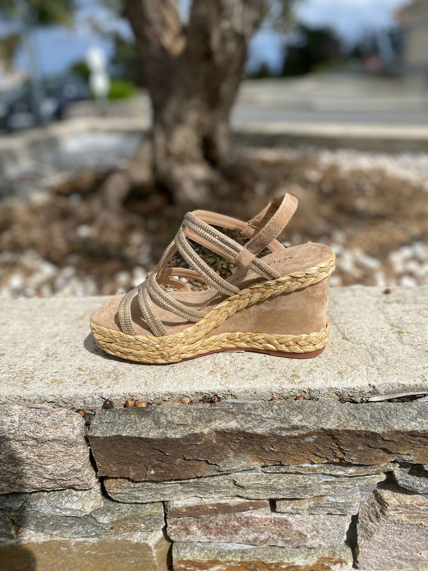 SANDALE COMPENSE V251289 By ALMA EN PENA