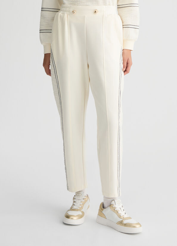 BAS DE JOGGING BOUTON OR TA5054 By LIU JO SPORT