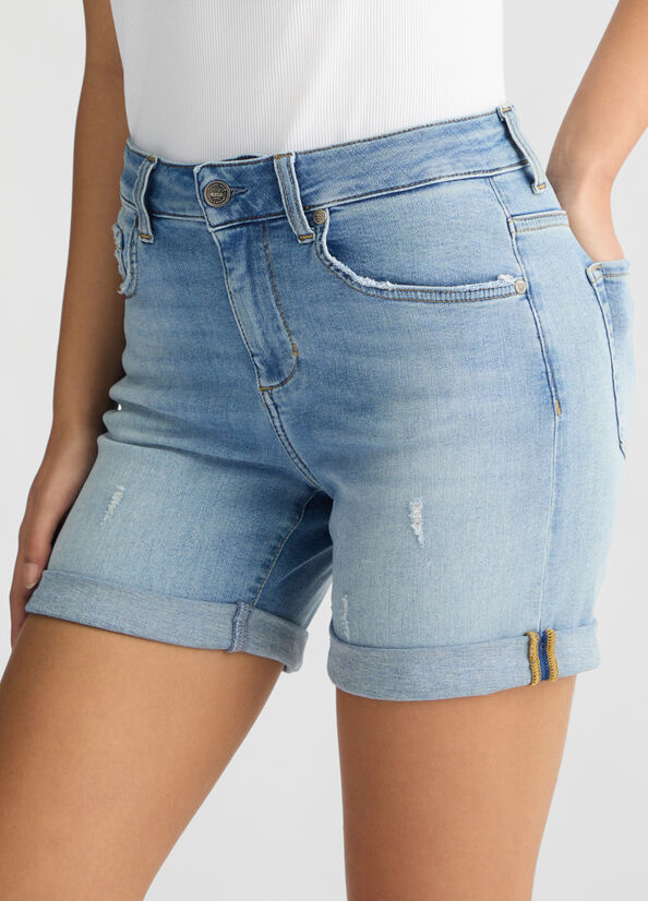 SHORT EN JEAN UA5076 By LIU JO