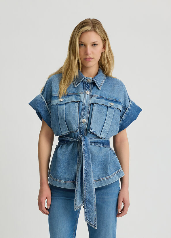VESTE EN JEAN UA5192 By LIU JO