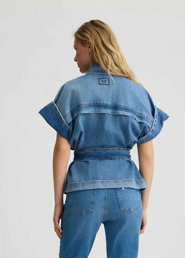 VESTE EN JEAN UA5192 By LIU JO