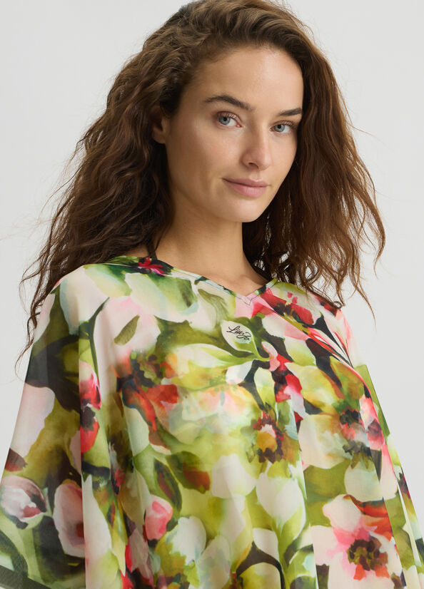 PONCHO FLEURI VA5173 By LIU JO BEACH