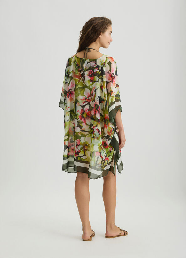 PONCHO FLEURI VA5173 By LIU JO BEACH