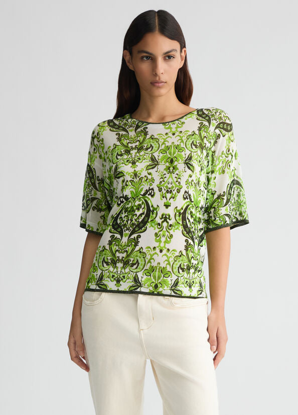 TSHIRT COL ROND FIN WA5475 By LIU JO