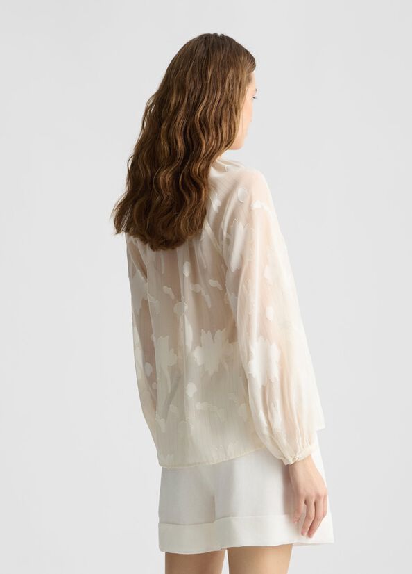 BLOUSE TRANSPARENTE WA5322 By LIU JO