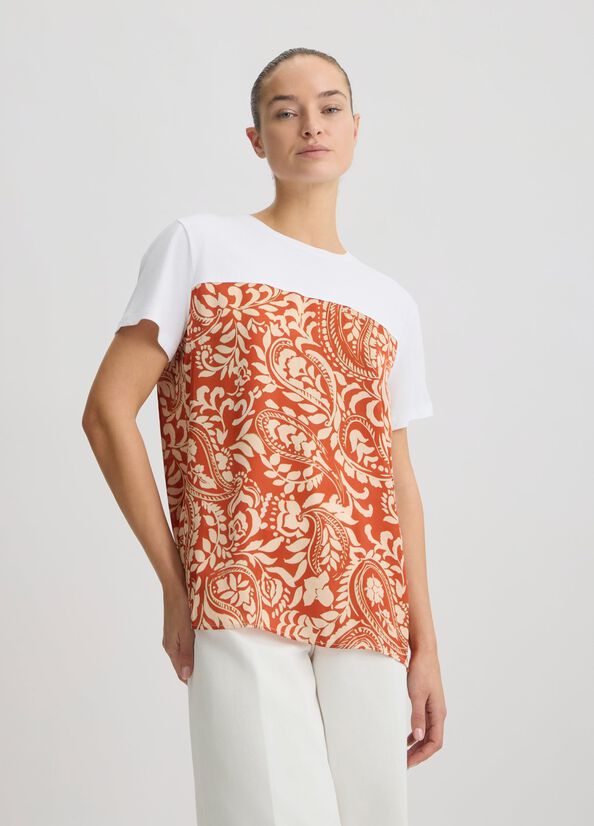TEE SHIRT BI MATIERE WA5155 By LIU JO
