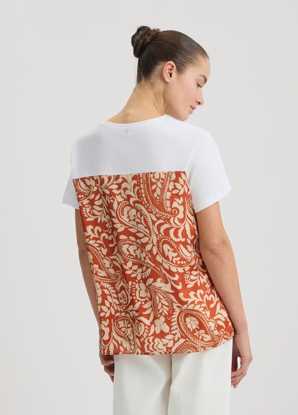 TEE SHIRT BI MATIERE WA5155 By LIU JO