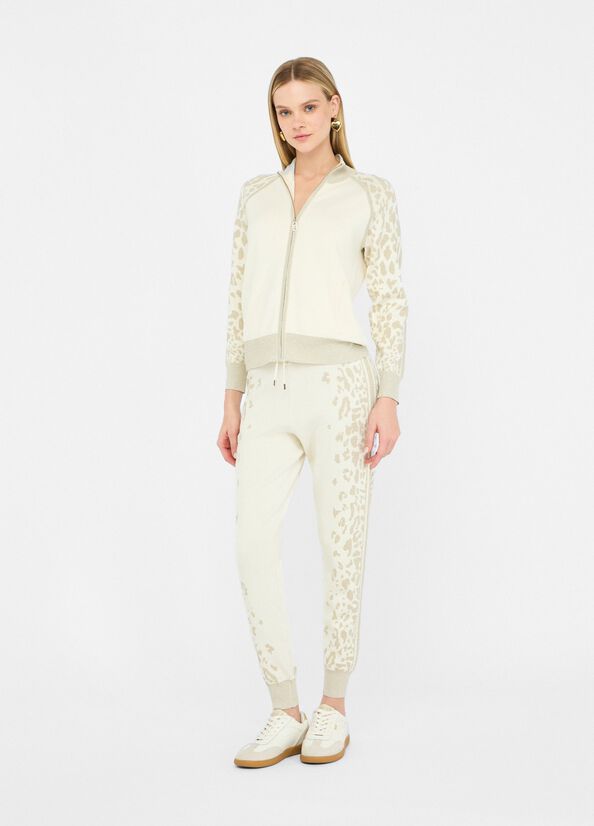 VESTE DE JOGGING EN MAILLE TF5171 By LIU JO SPORT