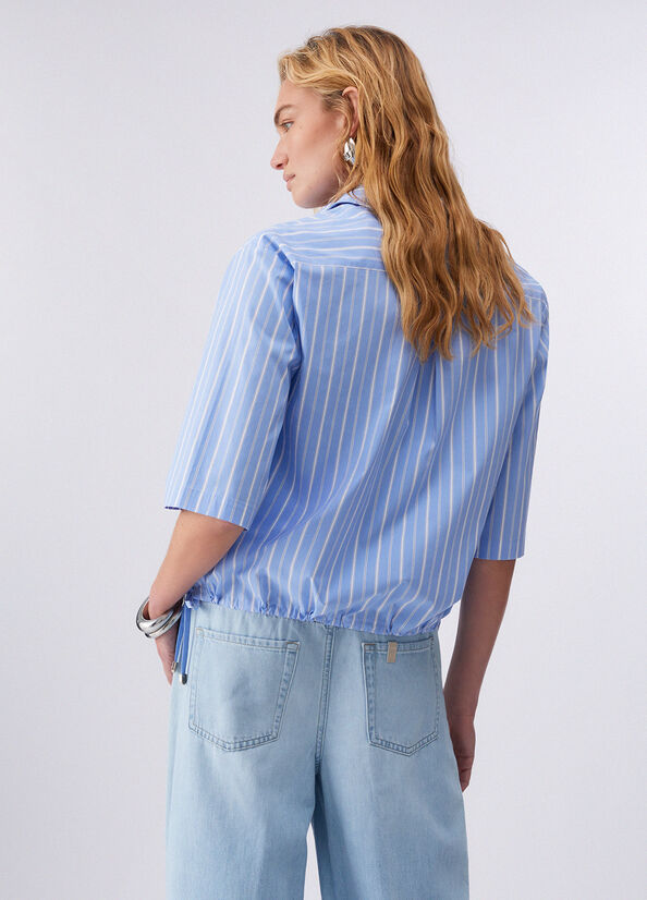 CHEMISE MANCHE COURTE WA6417 By LIU JO - impulsion-boutique