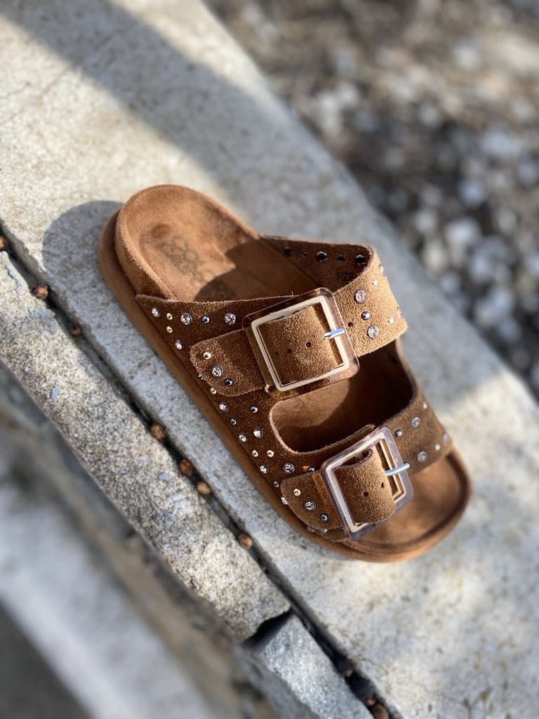 MULE DEUX BRIDE STRASS BIOW05 By COLORS OF CALIFORNIA
