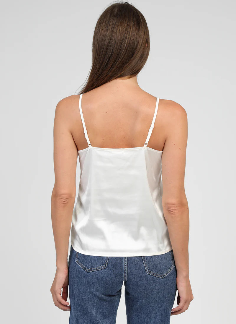 TOP SATINEE DENTELLE ADELAELL By ANGE