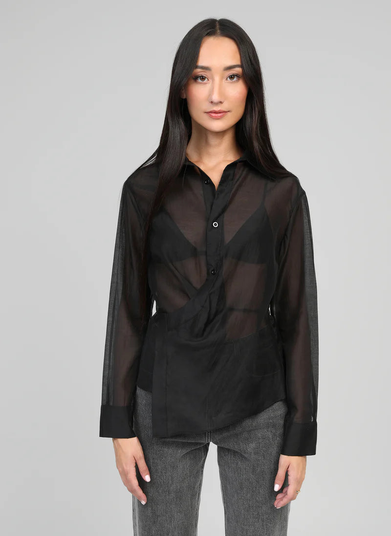 CHEMISE CACHE COEUR AIMA By ANGE