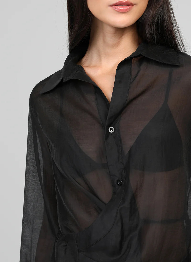 CHEMISE CACHE COEUR AIMA By ANGE