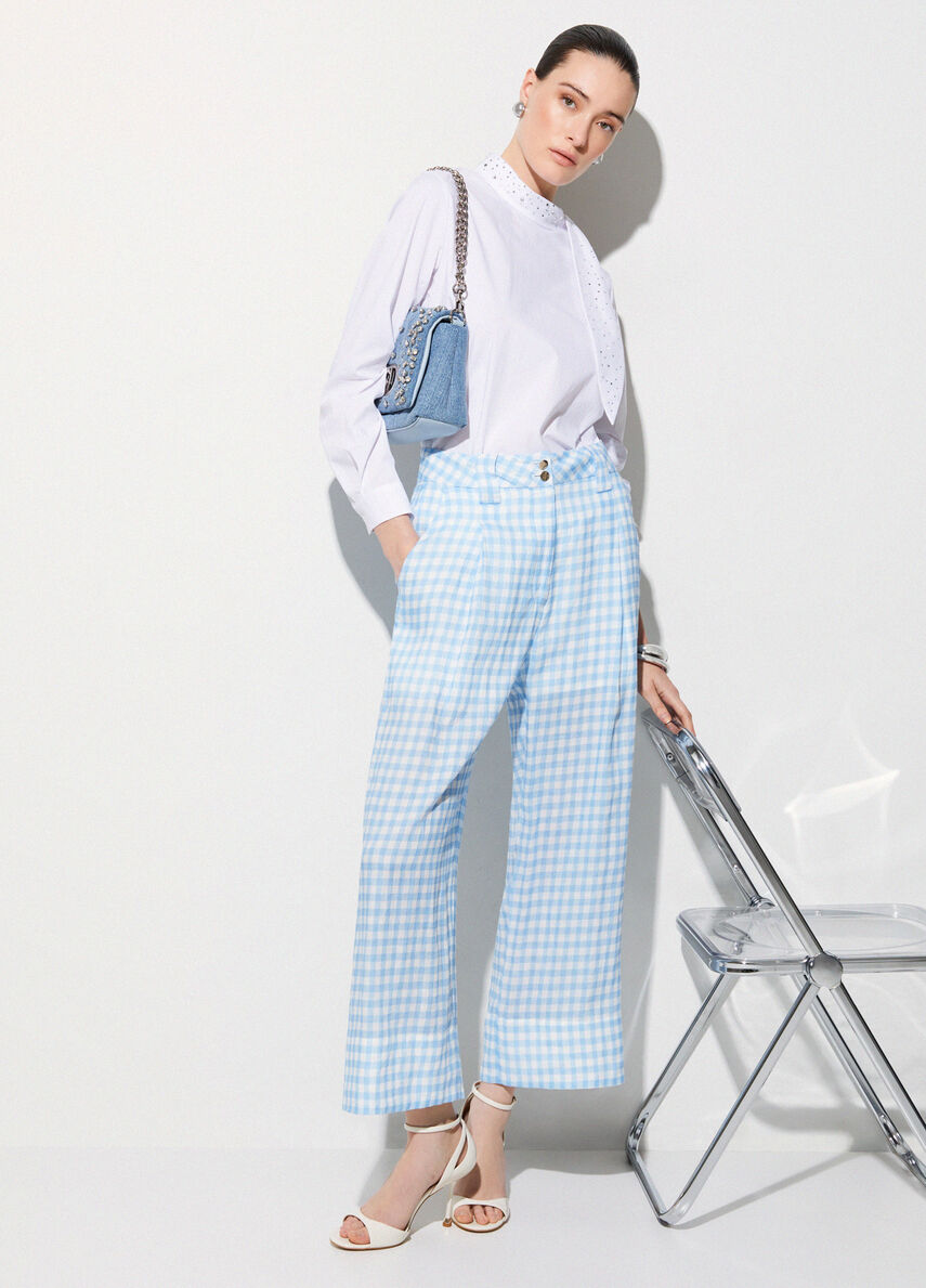 PANTALON VICHY WA6303 By LIU JO