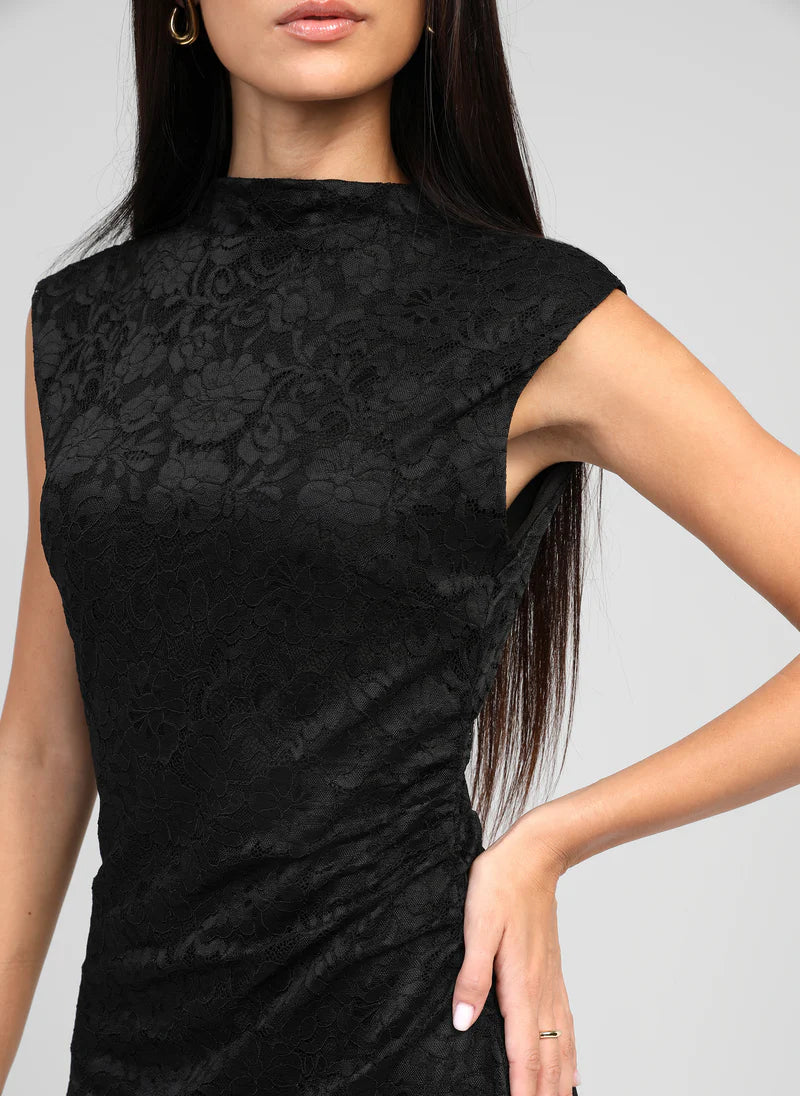 ROBE DENTELLE MANCHE COURTE ELINOR By ANGE