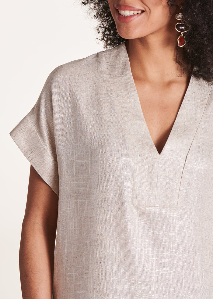 ROBE EN LIN DESIR By LA FEE MARABOUTEE