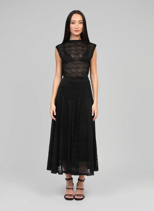 JUPE DENTELLE JUNILA By ANGE