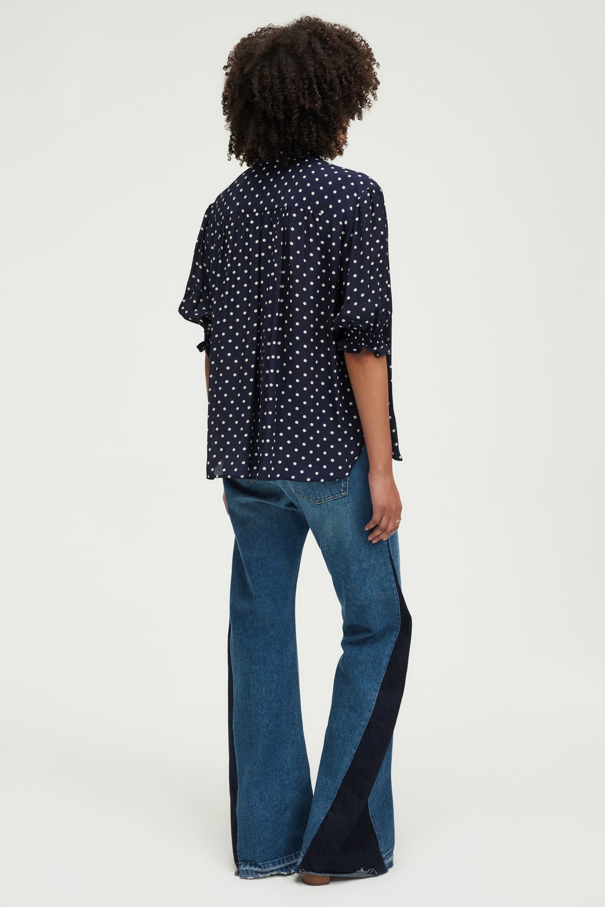 BLOUSE A POIS UTHARA By PABLO DE DAREL