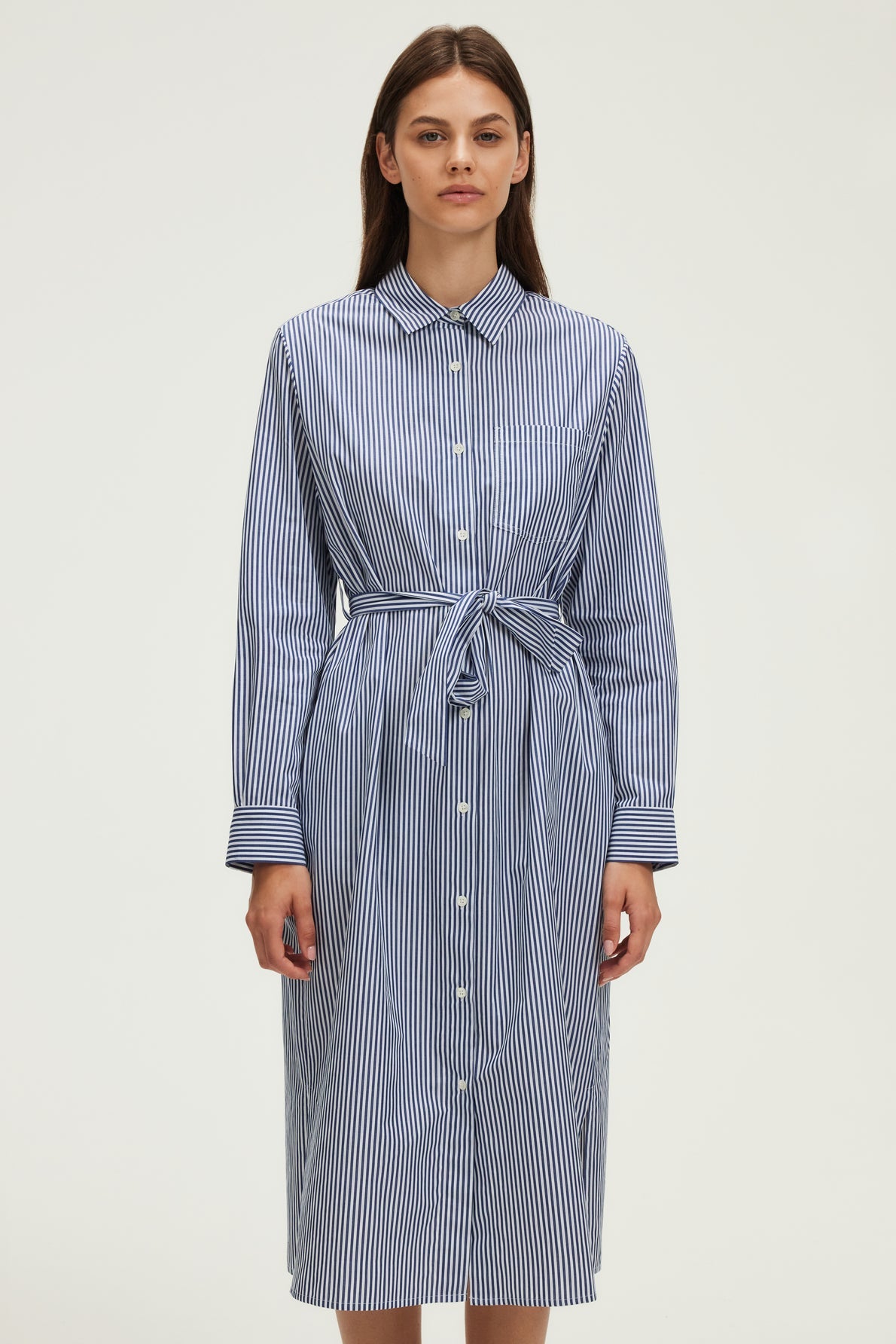 ROBE CHEMISE RAYEE POLINA By PABLO DE DAREL