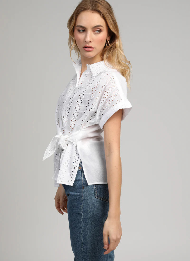 BLOUSE DENTELLE M /COURTE SMAY By ANGE
