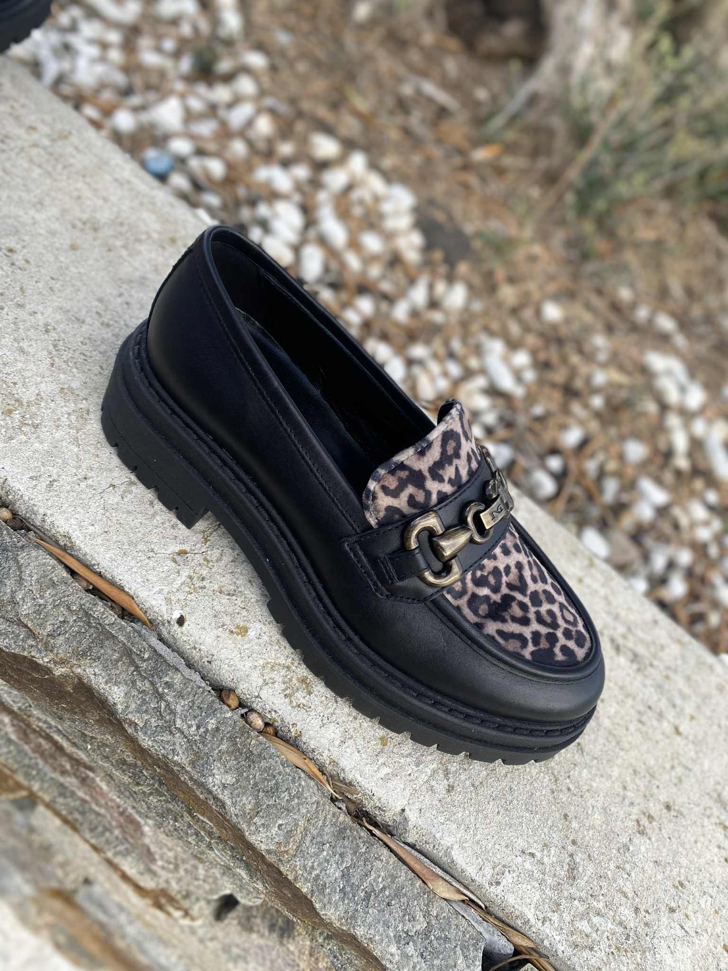 MOCASSINS LEOPARD I514012D By NERO GIARDINI