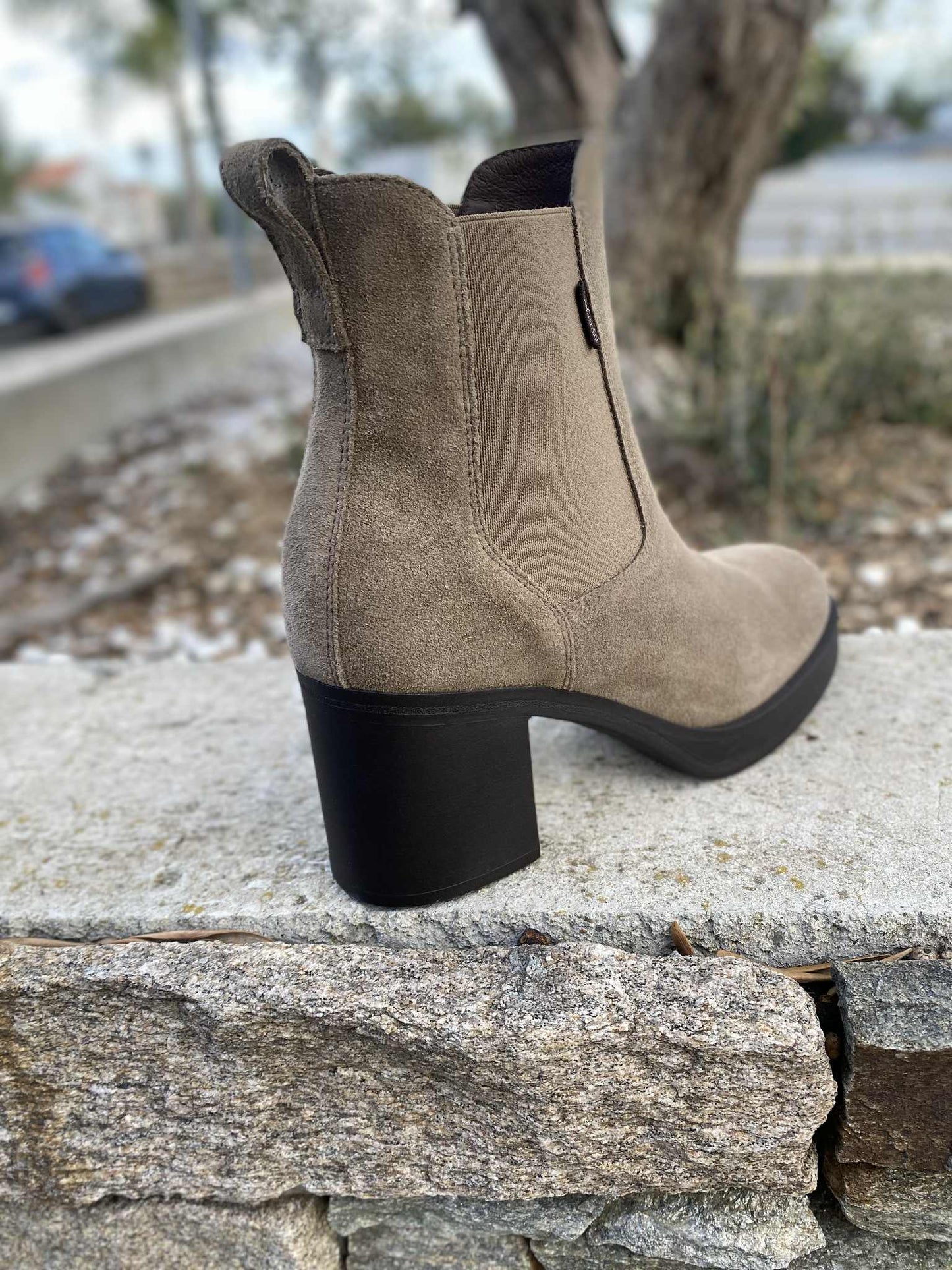 BOTTINES TALONS SUEDE I513890D By NERO GIARDINI
