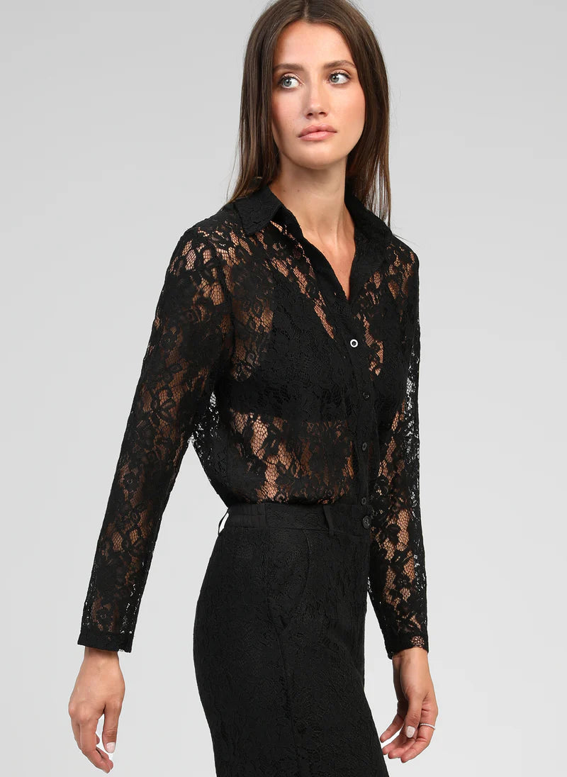 CHEMISE DENTELLE AVRYNO By ANGE