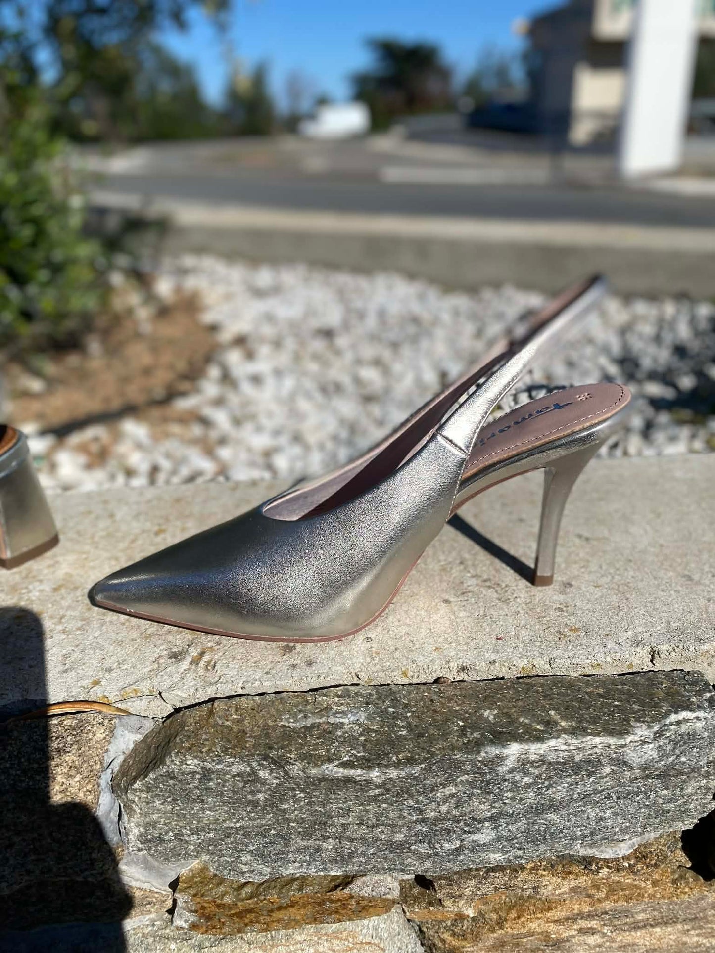 ESCARPINS BRILLANT TALON HAUT 29642 By TAMARIS