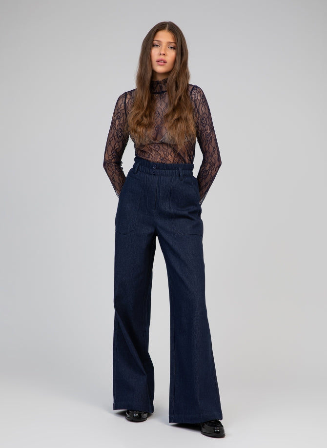 TOP MANCHE DENTELLES ALYBELYA By ANGE