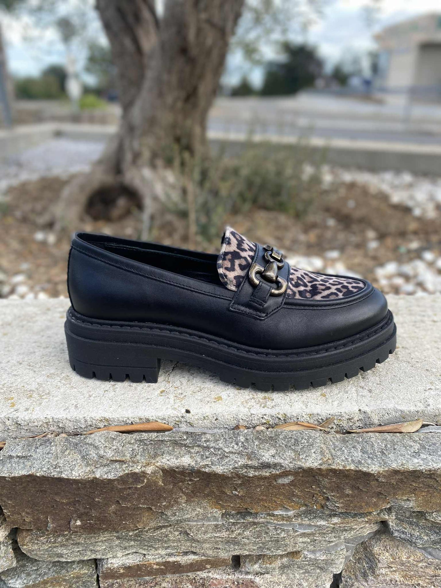 MOCASSINS LEOPARD I514012D By NERO GIARDINI