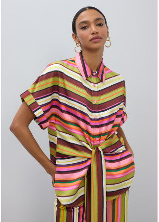 BLOUSE RAYURE LS261506 By LOLA CASADEMUT