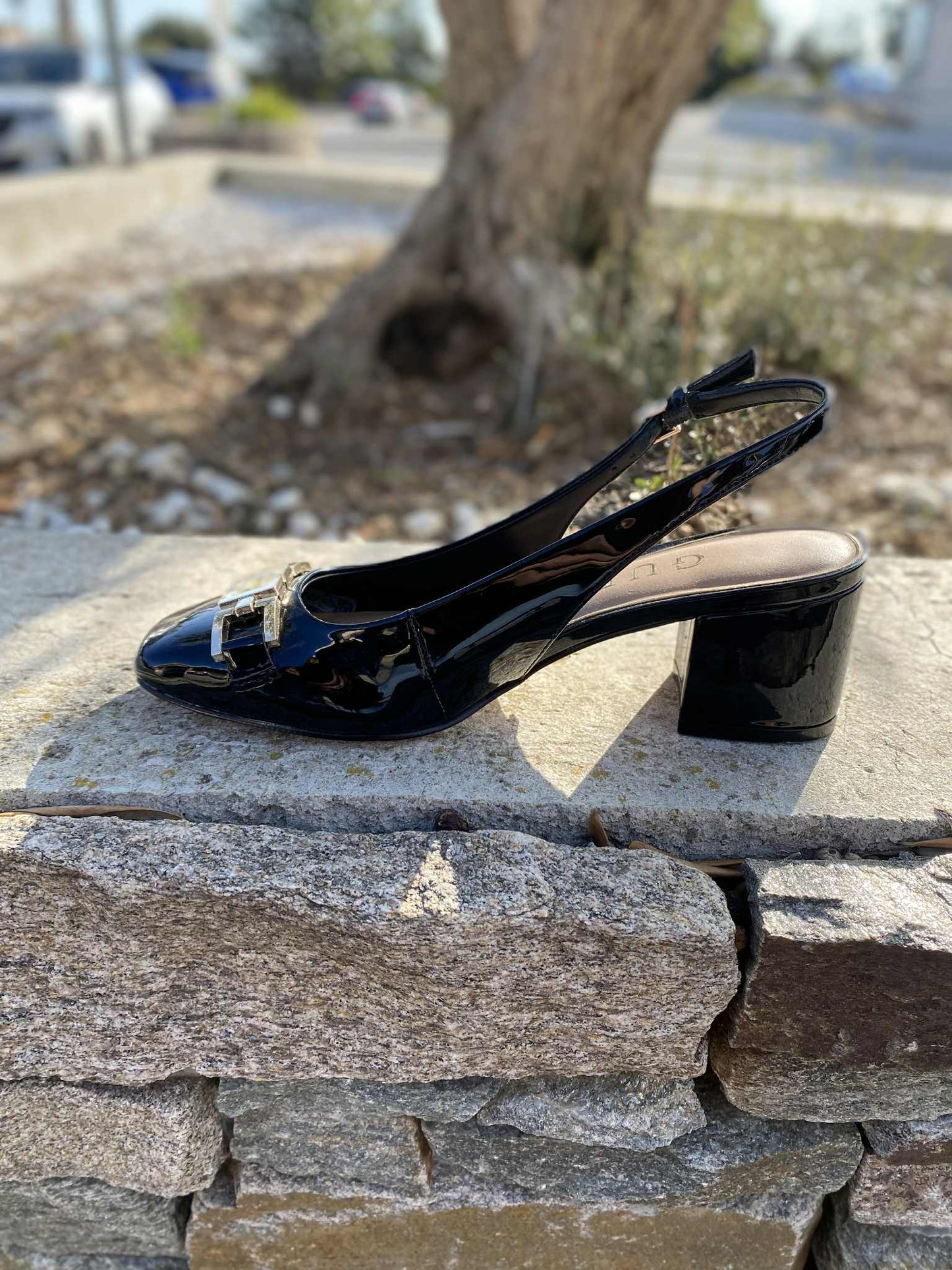 BALLERINES TALONS CARRES FLTCL2 By GUESS