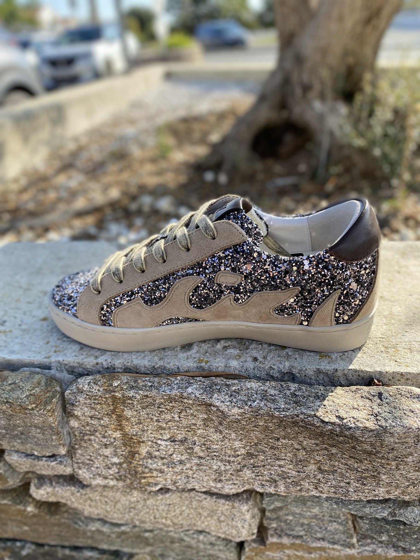 SNEAKERS GLITTER D0193S05 By BIBILOU