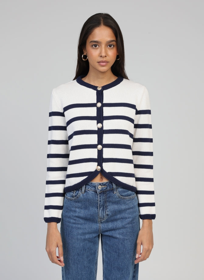GILET MARIN LABIBA By ANGE