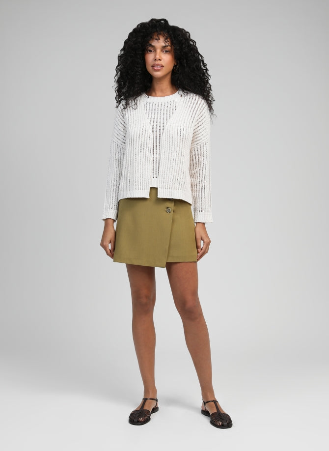 GILET MAILLE LANIRA By ANGE