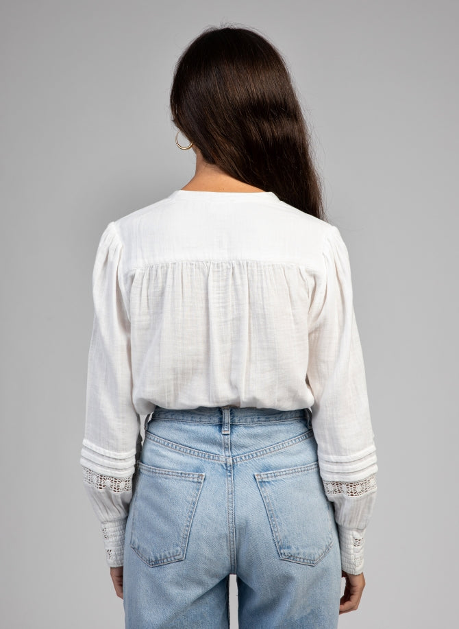 CHEMISE COL MAO SOJANY By ANGE