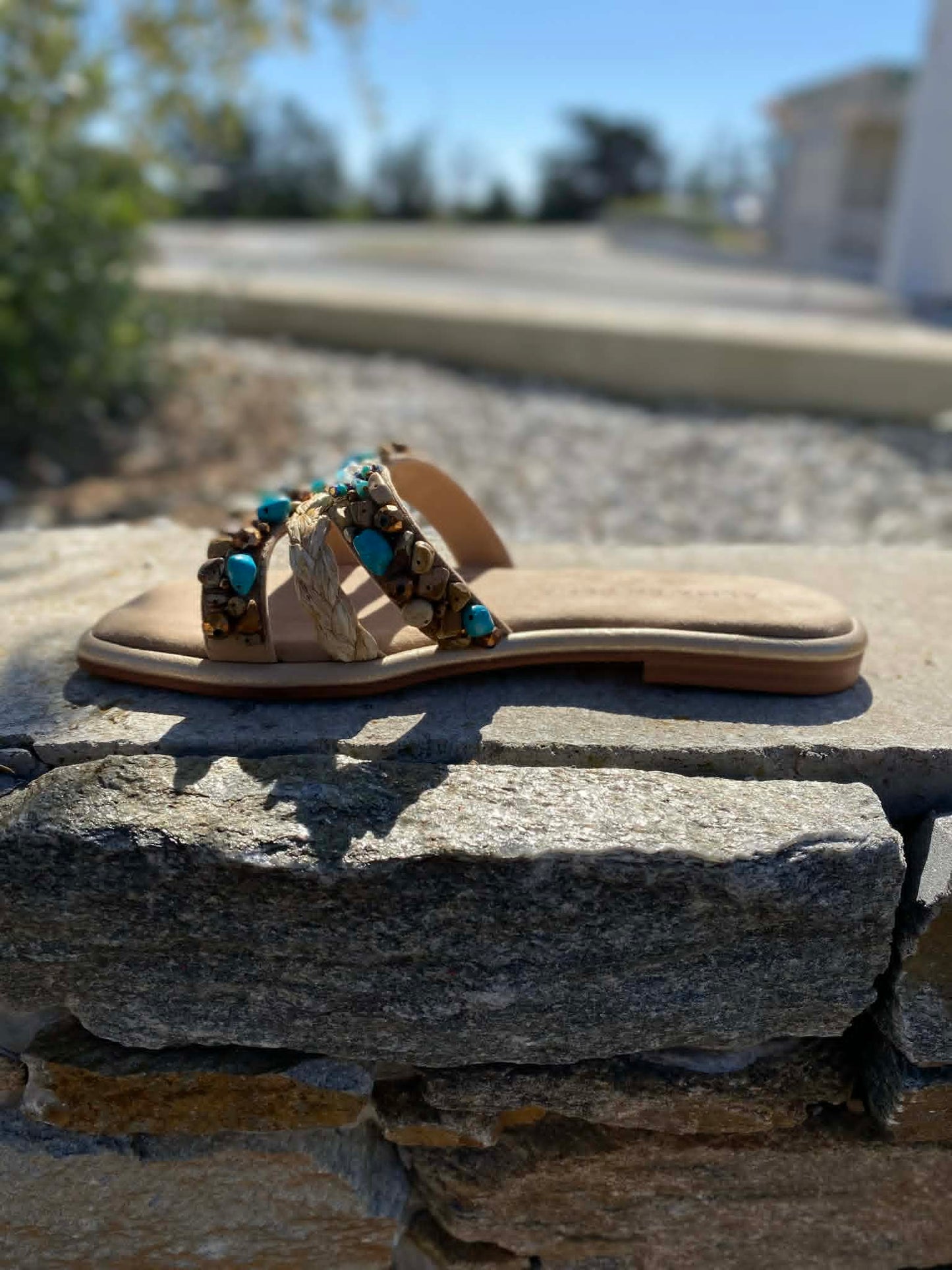 MULE RAFFIA V2651706 By ALMA EN PENA