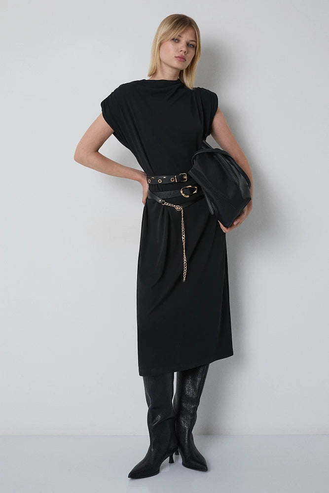 ROBE LONGUE CEINTURE 211029 By BSB
