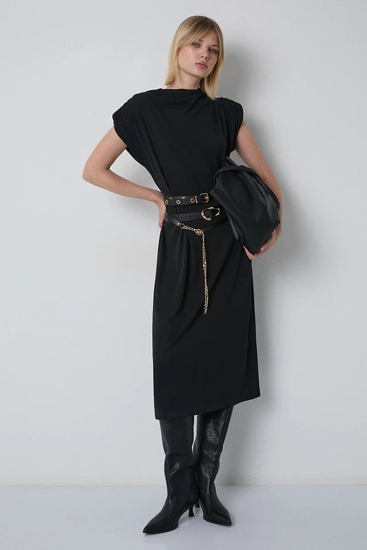 ROBE LONGUE CEINTURE 211029 By BSB